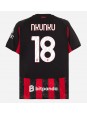 Billige AC Milan Christopher Nkunku #18 Hjemmedrakt 2025-26 Kortermet